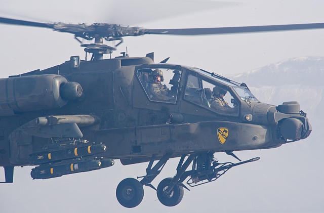 Air Cav over the skies of northern Afghanistan