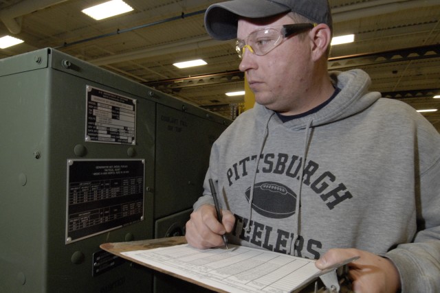 On the job at Tobyhanna
