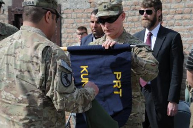 PRT Kunar's reins change hands