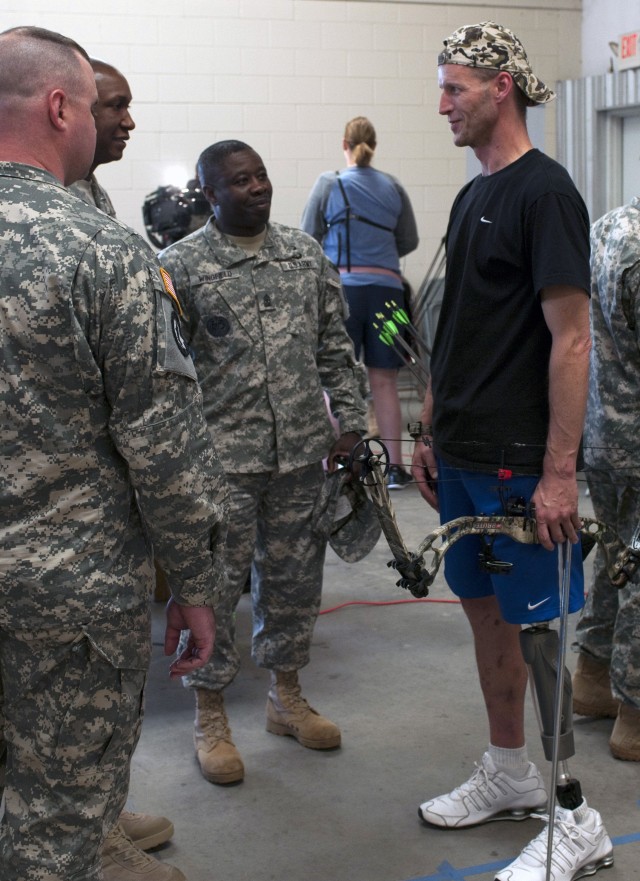 On target: Archers aim for spot on Army Warrior Games team