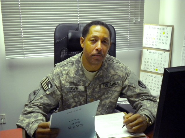 Spotlight on...Maj. Donald Leath