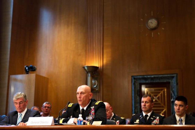 Army's hearing before the Senate Appropriations Committee