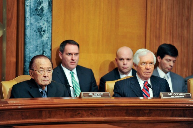 Army's hearing before the Senate Appropriations Committee