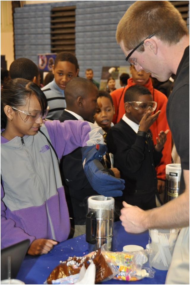 APG organizations bring STEM outreach to Morgan State University