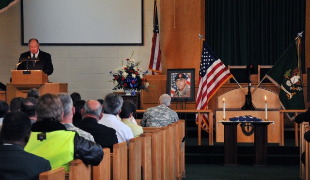 Retired Special Forces command sergeant major remembered in Fort Bragg memorial service