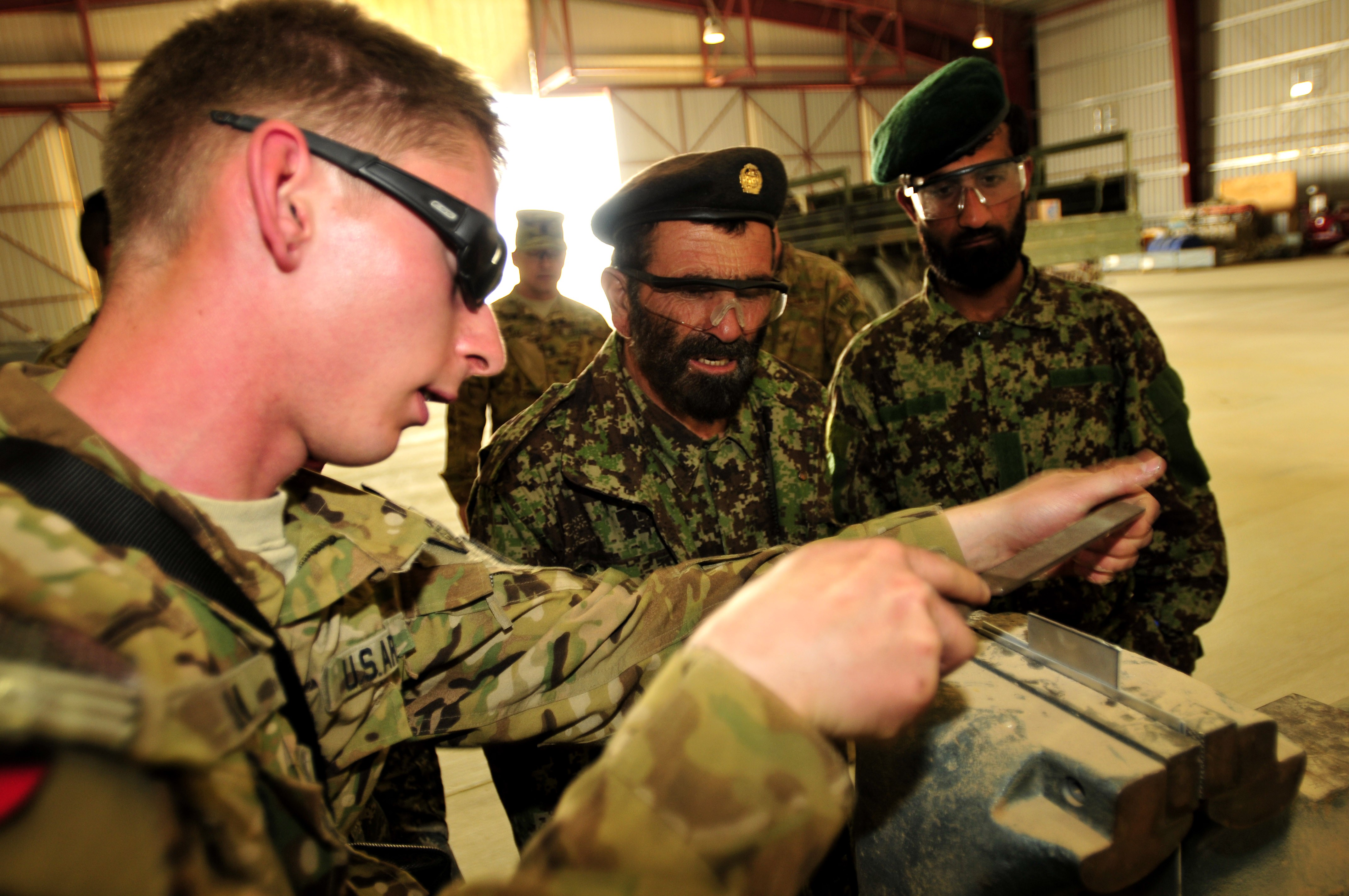 Kandahar Air Wing, CAB Aviation Mechanics Bond | Article | The United ...