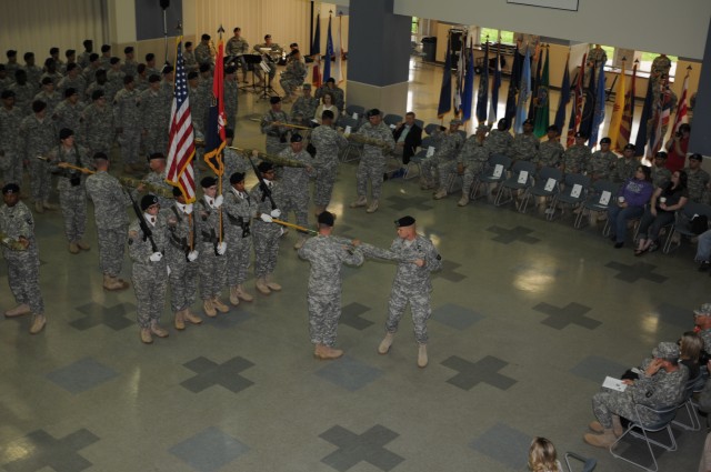 159th uncases colors after OEF 11-12