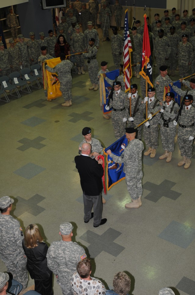 159th uncases colors after OEF 11-12