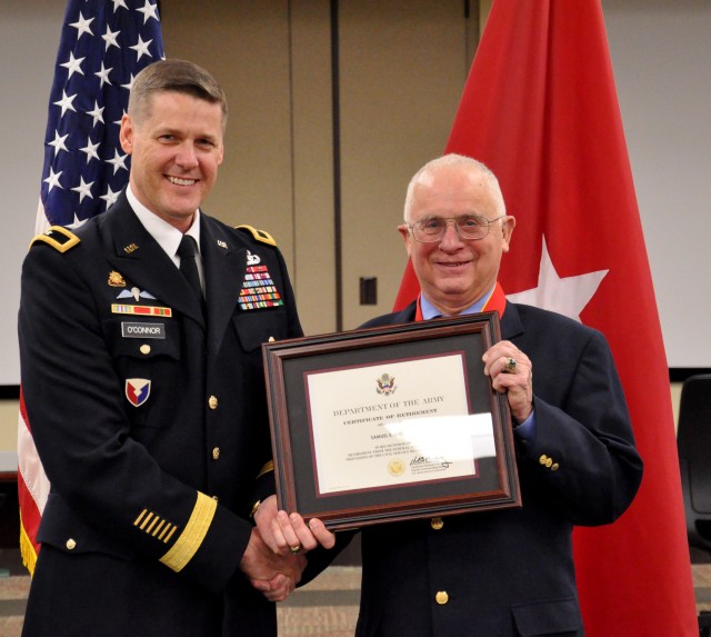 FORSCOM retirement ceremony for Mr. Samuel E. Seetin Jr.