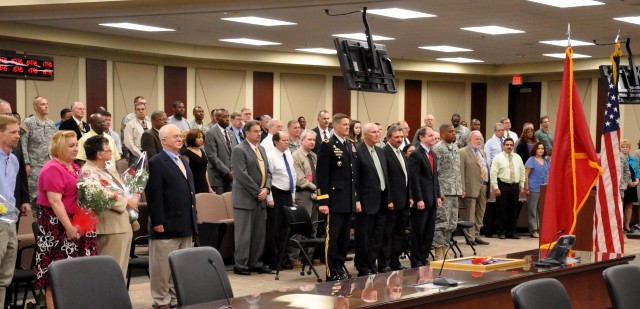 FORSCOM retirement ceremony for Mr. Samuel E. Seetin Jr.