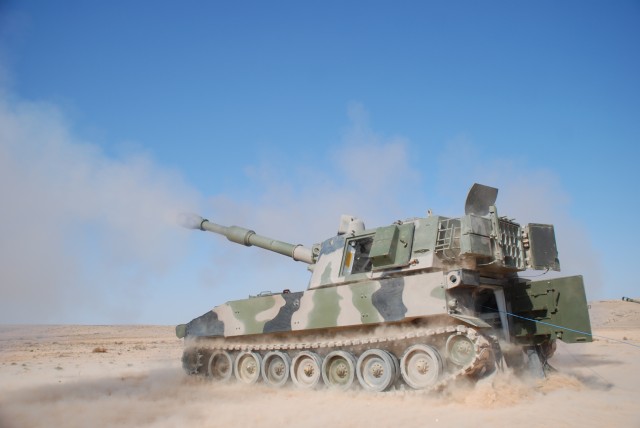 Fort Sill personnel observe training at Moroccan Field Artillery Center