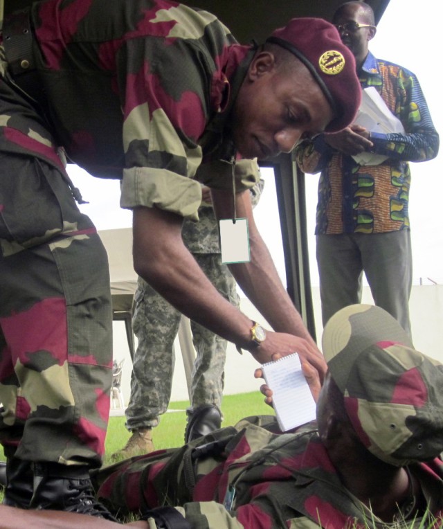U.S., Gabonese medical teams unite