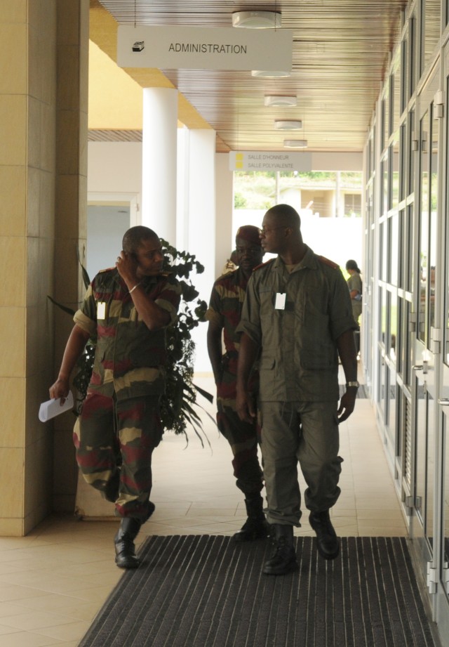 U.S., Gabonese medical teams unite