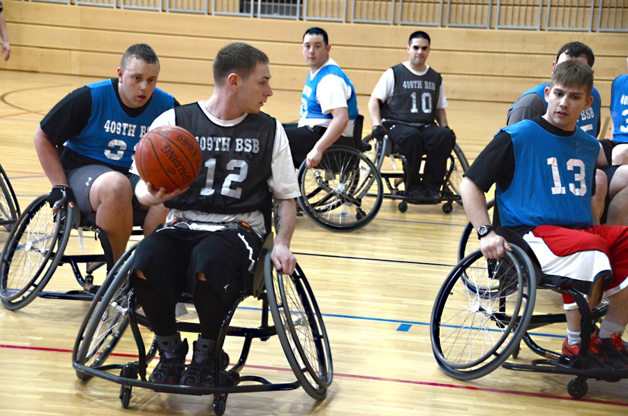 Wheelchairs level playing field for wounded warriors Article The