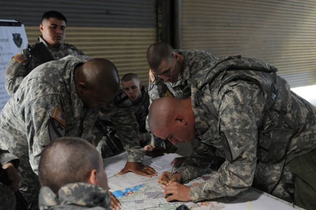 Determining distances on a map