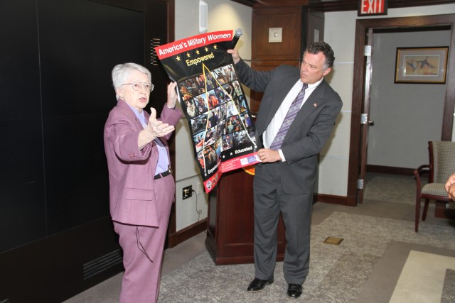 Presenting a poster
