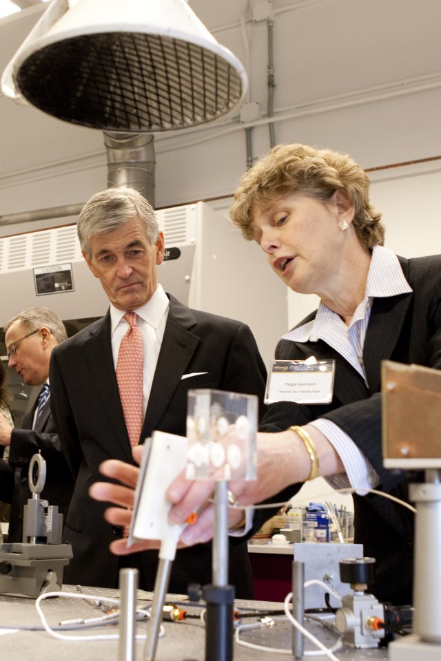 Army Secretary Sees Science behind the Soldier at Natick Labs