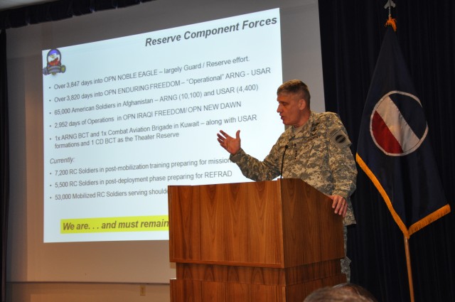 FORSCOM, TRADOC conference communicates strategically with Reserve Component generals
