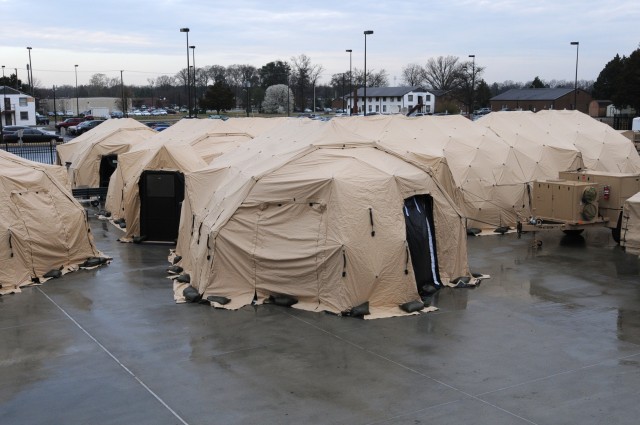 Excercise Sudden Response at Fort Eustis, Virginia