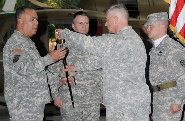 Thomson becomes new Aviation Branch Command Sgt. Maj.