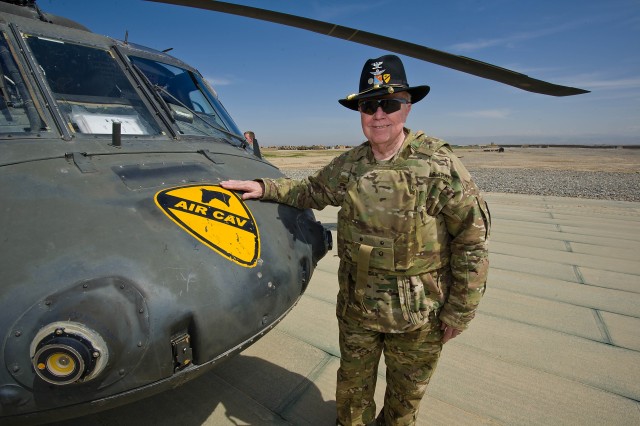 Air Cav's Medal of Honor recipient visits 1st ACB troopers in Afghanistan