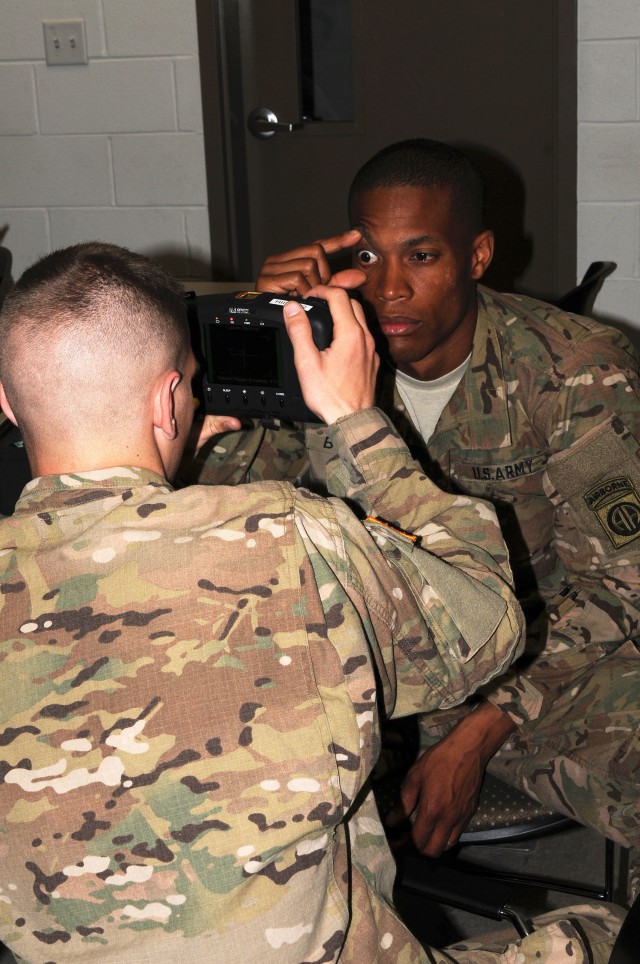 Biometrics training an important part of future deployment missions