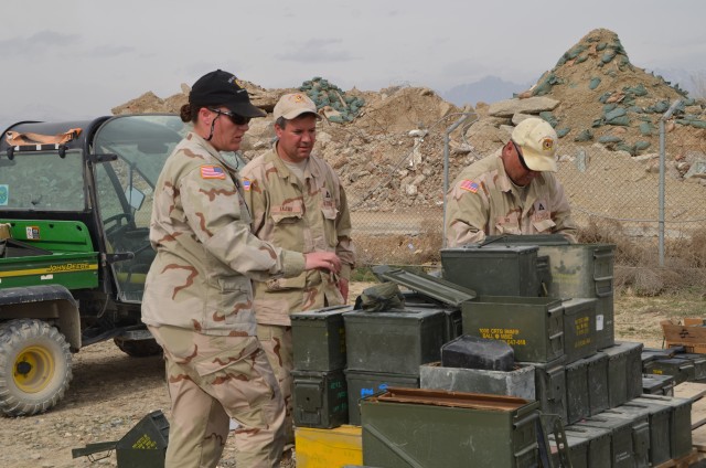 Bagram's first ammunition amnesty day a success
