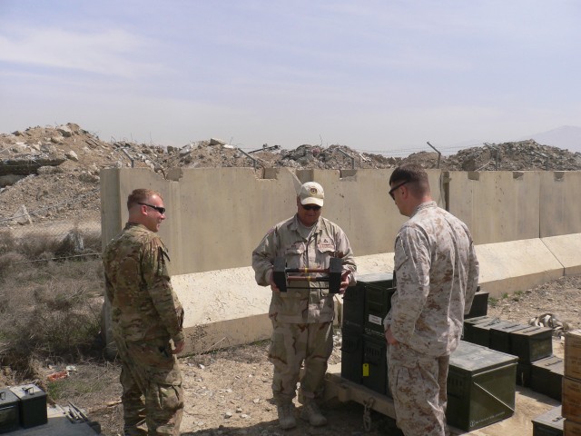 Bagram's first ammunition amnesty day a success