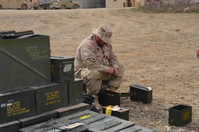 Bagram's first ammunition amnesty day a success