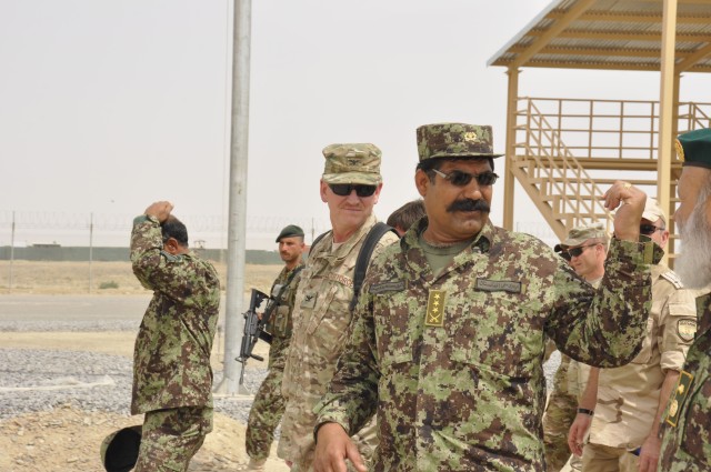 USACE turns over small arms range at Camp Hero to Afghan National Army