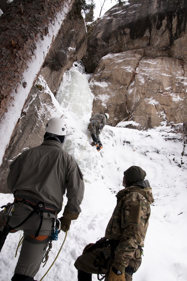 Climb and Conquer: Special Forces Soldiers master the science of gaining the high ground