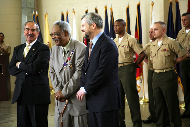 King and officers