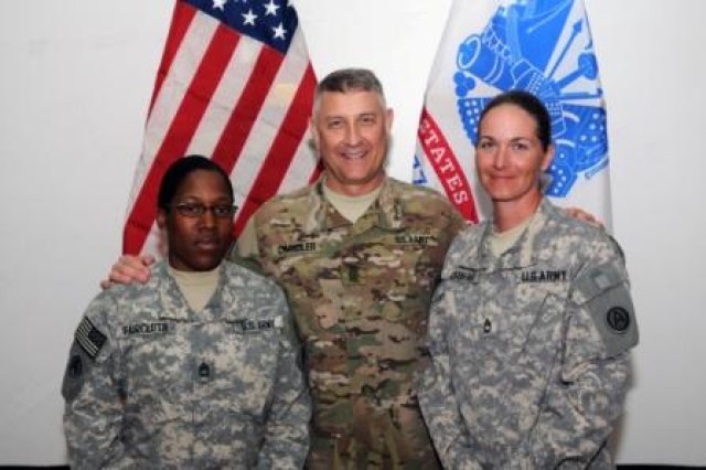 SMA visits Third Army Soldiers