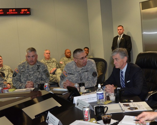 SECARMY visits U.S. Army Cyber Command