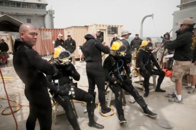 Underwater engineers