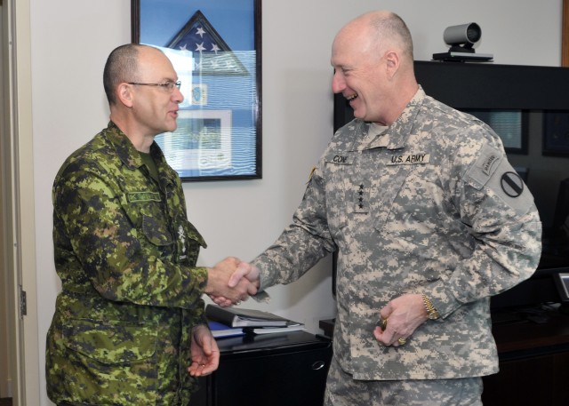 TRADOC builds partner capacity with Canadian Army