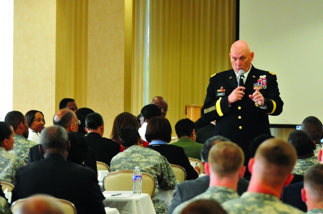 Army Chief of Staff addresses retention, opportunities