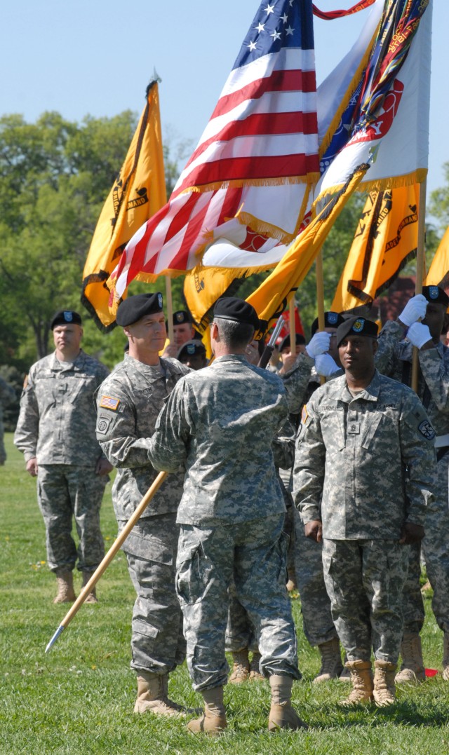 Passing the colors