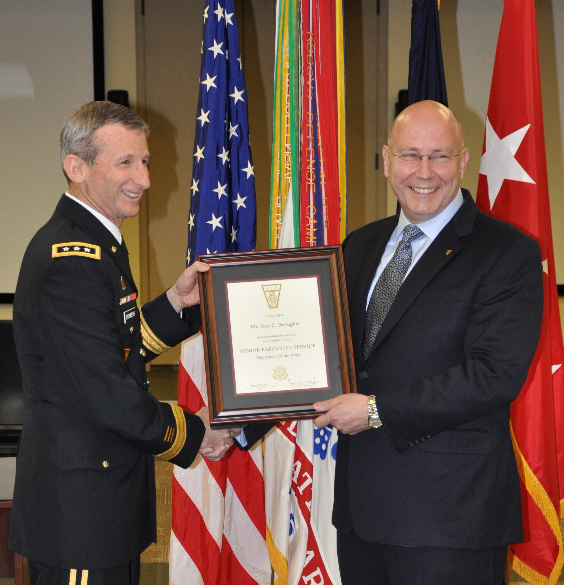 New senior Army civilian joins Executive Service ranks Article The