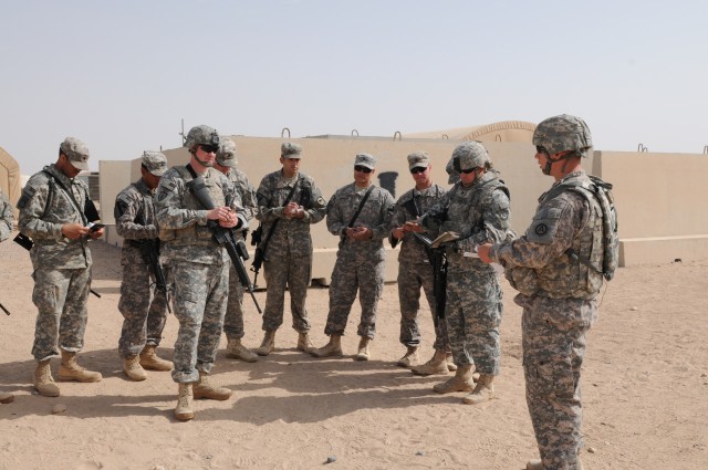 Warrior Leader Course conducts troop leading procedures