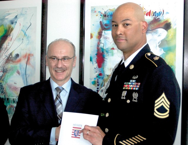 Soldier honored for assistance in hit-and-run incident