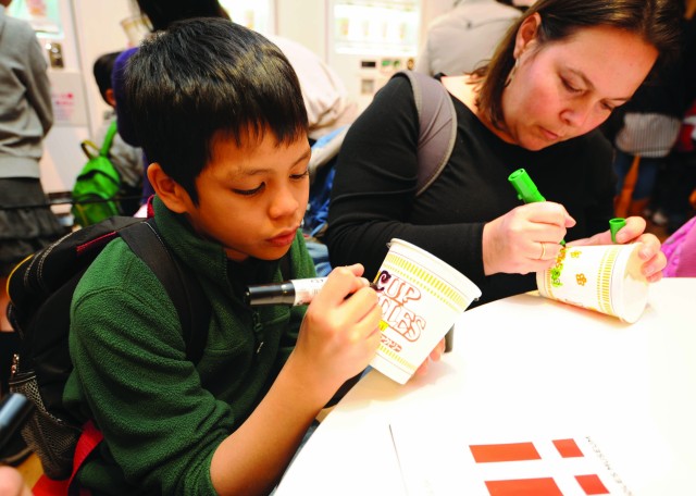 Students in Japan visit interactive museum dedicated to instant ramen noodles