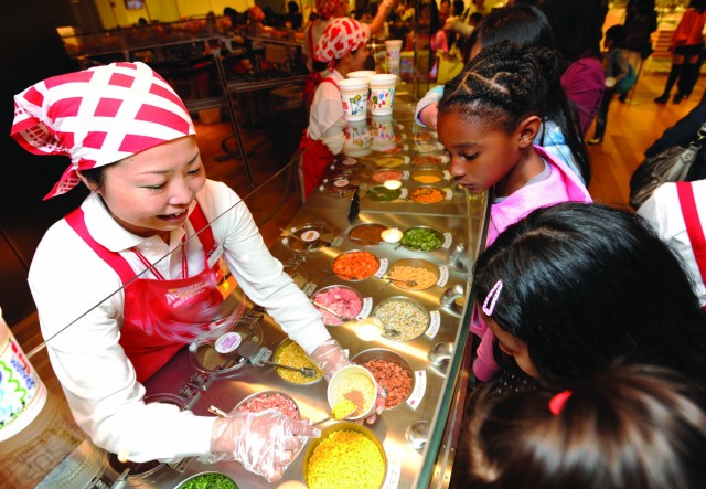 Students in Japan visit interactive museum dedicated to instant ramen noodles