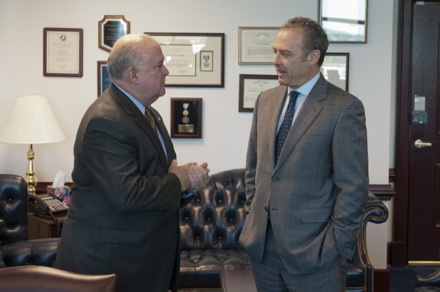 Westphal discusses Army-to-Army cooperation with Mexican Ambassador