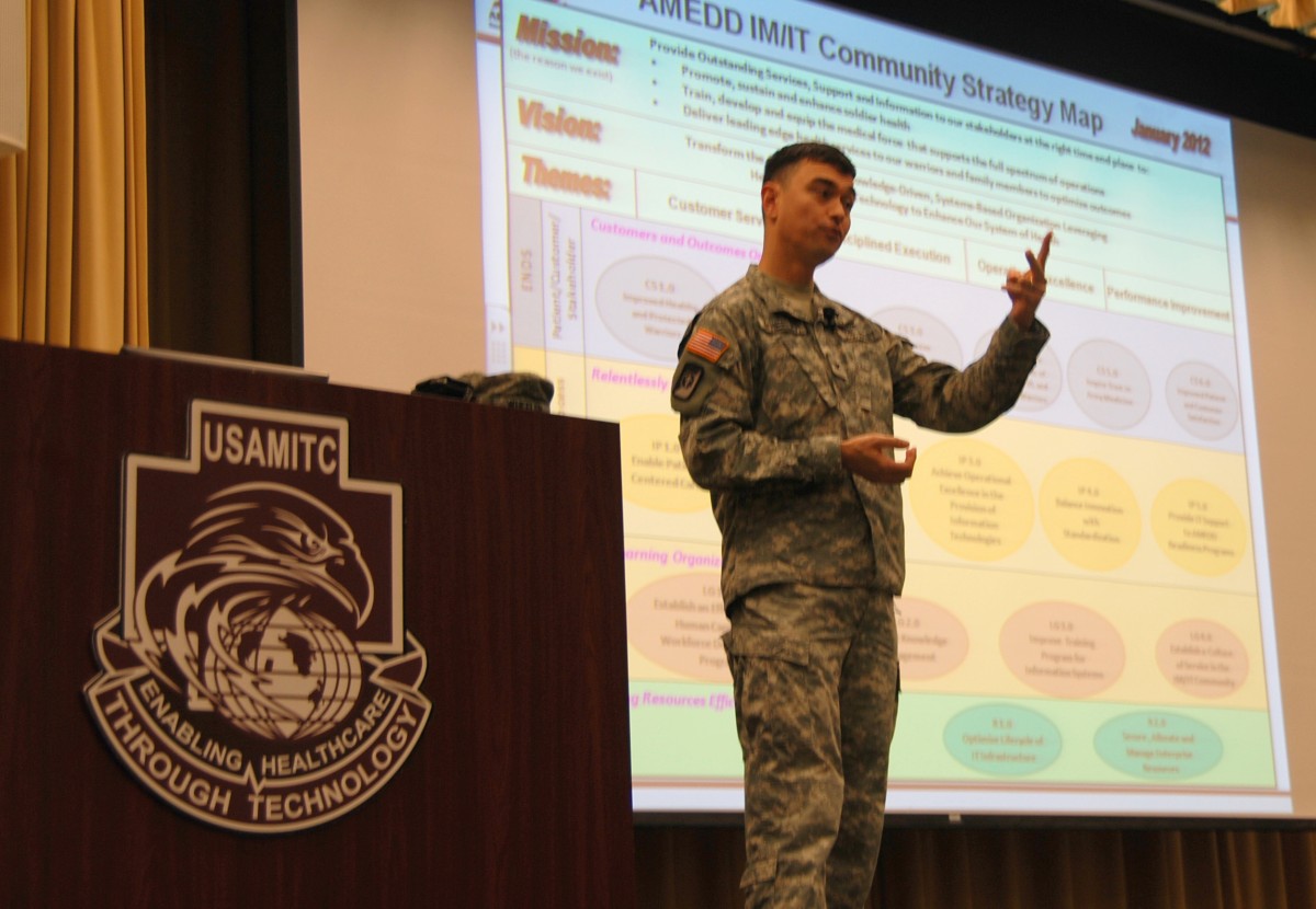 MEDCOM CIO Speaks at USAMITC Commander's Call | Article | The United ...