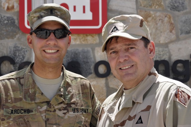 Arocho father and son reunite in Afghanistan