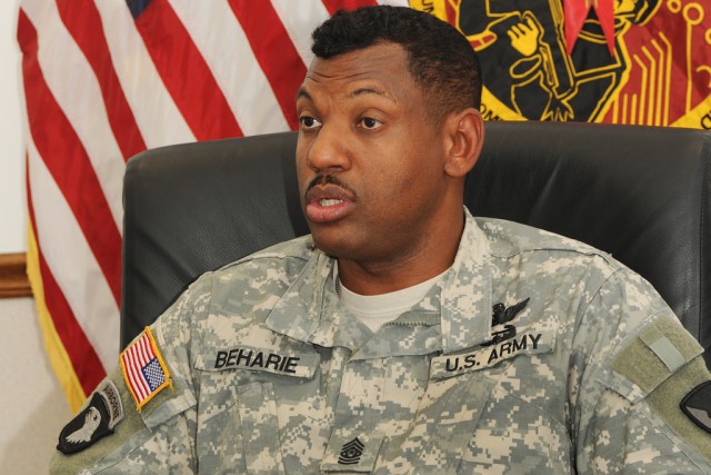 RDECOM senior NCO discusses support for Soldiers