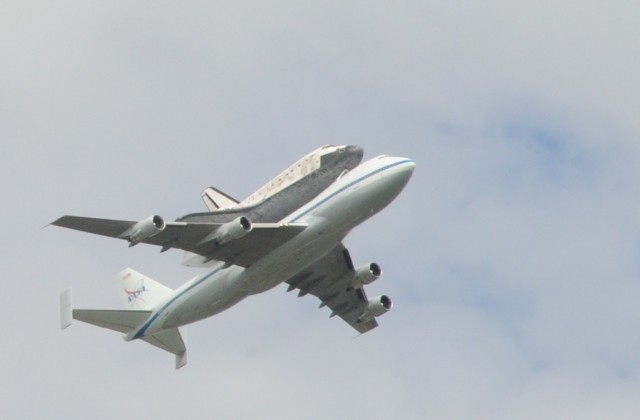 Final Space Shuttle Flight Observed Over Fort McNair