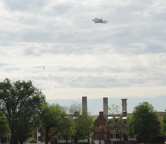 Final Space Shuttle Flight Observed Over Fort McNair