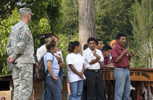 Task Force Arriero Commander visits school set for renovations 